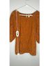 Dolan Solid Orange Blouse Size L - photo 4