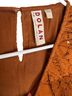 Dolan Solid Orange Blouse Size L - photo 3