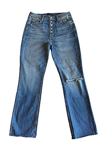 Mother The Pixie Dazzler Ankle Fray Jeans (view 1)