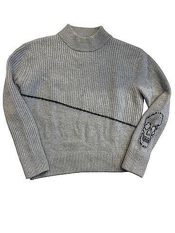 Skull Cashmere Cashmere Pullover Sweater (view 1)