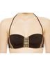 La Perla Black Gold Swimsuit Top Size 8 - photo 1