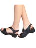 Dansko 100% Leather Black Wedges Size EU 41 - photo 1
