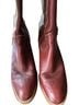 FRYE 100% Leather Brown Red Boots Size 6 1/2 - photo 1