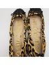 Sam Edelman Leopard Print Brown Black Tan Flats Size 8 - photo 6