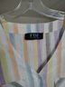 FDJ Stripes Multi Color Button-Down Shirt Size M - photo 3