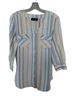 FDJ Stripes Multi Color Button-Down Shirt Size M - photo 1