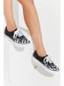 Vans 100% Canvas Checkered-gingham Graphic Black White Sneakers Size 10 - photo 3