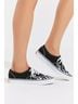 Vans 100% Canvas Checkered-gingham Graphic Black White Sneakers Size 10 - photo 4