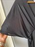 Elan Solid Black Silver Casual Dress Size M - photo 9