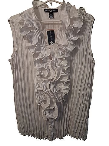 Kathy Ireland Sleeveless Blouse (view 2)