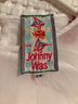 Johnny Was 100% Cupramonium White Red Blouse Size XS - photo 3