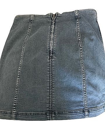 Free People Denim Skirt (view 2)