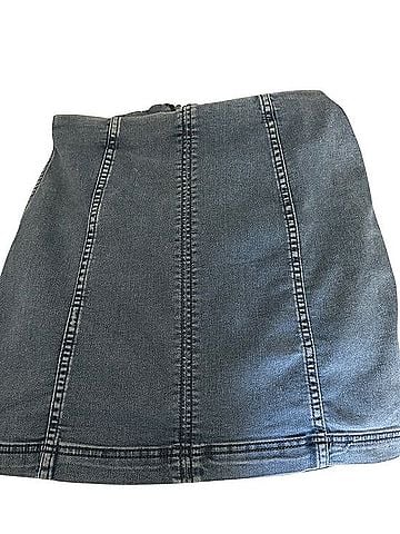 Free People Denim Skirt (view 1)