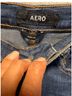 Aero Solid Blue Jeans Size 4 - photo 3