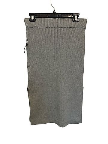 Abercrombie & Fitch Ribbed Pencil Skirt Skort (view 2)