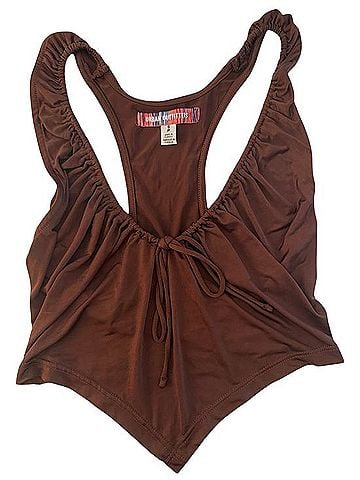 Urban Outfitters Bonnie Ruched Vest Tank Top (view 1)