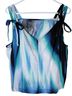 DKNY Multi Color Sleeveless Top Size L - photo 2