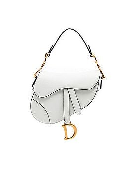 Dior Mini Grained Calfskin Saddle Bag (view 1)