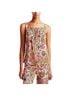 Etcetera 100% Polyester Print Pink Yellow Casual Pants Size 0 - photo 2