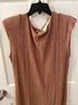 Astr 100% Polyester Solid Brown Tan Casual Dress Size XL - photo 6