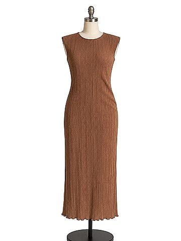 Astr Plissé Maxi Dress Casual Dress (view 1)