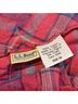 L.L.Bean 100% Cotton Plaid Multi Color Cargo Shorts Size 14 - photo 3