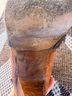 Zodiac 100% Leather Brown Black Boots Size 6 1/2 - photo 5