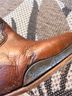 Zodiac 100% Leather Brown Black Boots Size 6 1/2 - photo 3