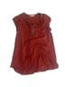 DR2 Red Short Sleeve Blouse Size S - photo 1