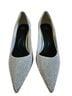 Cosy Island 100% Fabric Solid Silver Heels Size 12 (wide) - photo 1