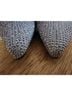 Cosy Island 100% Fabric Solid Silver Heels Size 12 (wide) - photo 4
