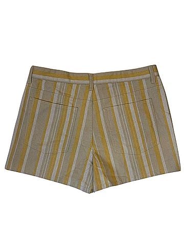 Madewell Rumpled Cotton Twill Short Shorts (view 2)