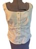 Maeve White Sleeveless Top Size 14 - photo 1