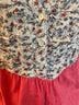 Deletta Red Long Sleeve Blouse Size M - photo 4
