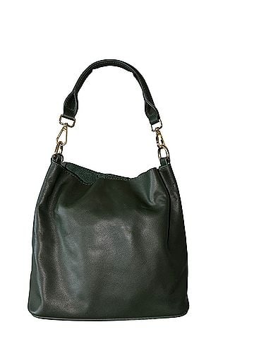 Pom Pom London Lambeth Leather Bucket Bag (view 2)
