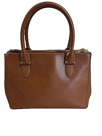 Ralph Lauren Leather Satchel (view 2)