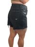 Free People Black Denim Shorts Size 30 - photo 2