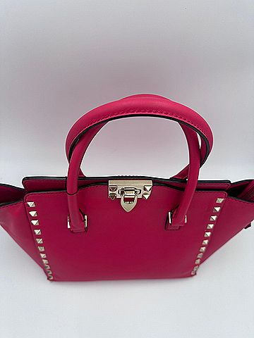 Valentino Garavani Rockstud Medium Pink Women's Handbag (view 2)