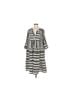 BLOOMCHIC Print Black White Casual Dress Size 12 - photo 1