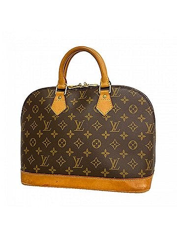 Louis Vuitton Louis Vuitton Alma Monogram Handbag M51130 Brown Women's (view 1)