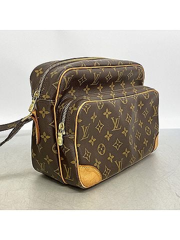 Louis Vuitton Louis Vuitton Monogram Nile Shoulder Bag M45244 Brown Women's (view 2)