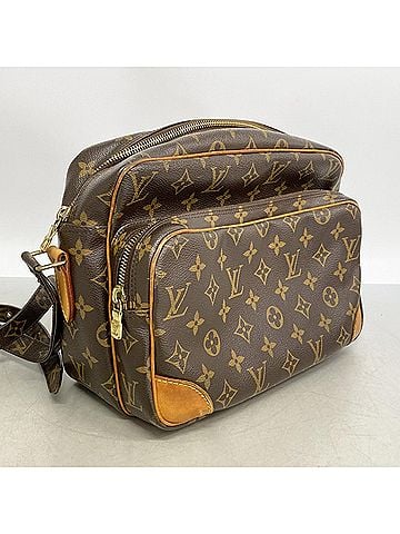 Louis Vuitton Louis Vuitton Monogram Nile Shoulder Bag M45244 Brown Women's (view 2)