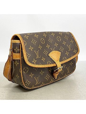 Louis Vuitton Louis Vuitton Monogram Sologne Shoulder Bag M42250 Brown Women's (view 2)