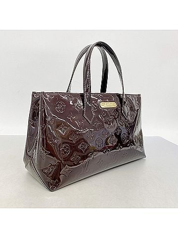 Louis Vuitton Louis Vuitton Vernis Wilshire PM Tote Bag M93641 Amarante (Women's) (view 2)