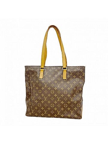 Louis Vuitton Louis Vuitton Monogram Cabas Mezzo Tote Bag M51151 Brown Women's (view 1)