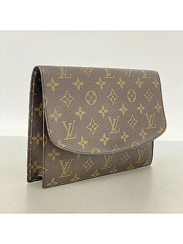 Louis Vuitton Louis Vuitton Monogram Pochette Rabba 23 Clutch Bag M51940 Brown (Men's/Women's) (view 2)