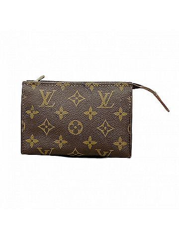 Louis Vuitton Louis Vuitton Monogram Pochette Toilette 15 Bag/Pouch M47546 Brown Women's (view 1)