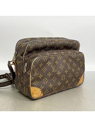 Louis Vuitton Louis Vuitton Monogram Nile Shoulder Bag M45244 Brown Women's (view 2)