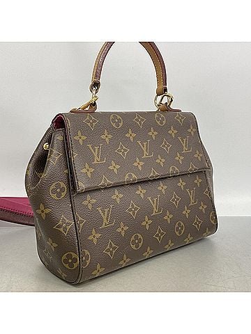 Louis Vuitton Louis Vuitton Monogram Cluny BB Handbag M42738 Rose 2-way bag for women (view 2)