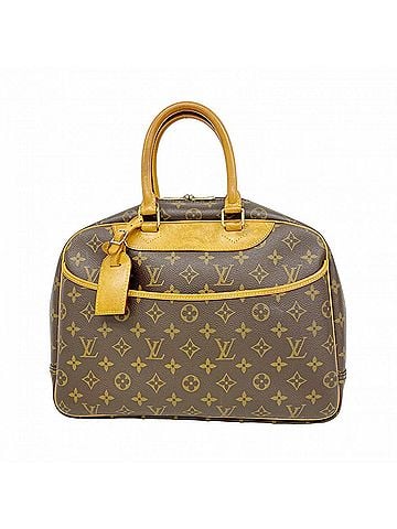 Louis Vuitton Louis Vuitton Monogram Deauville Handbag M47270 Brown Women's (view 1)
